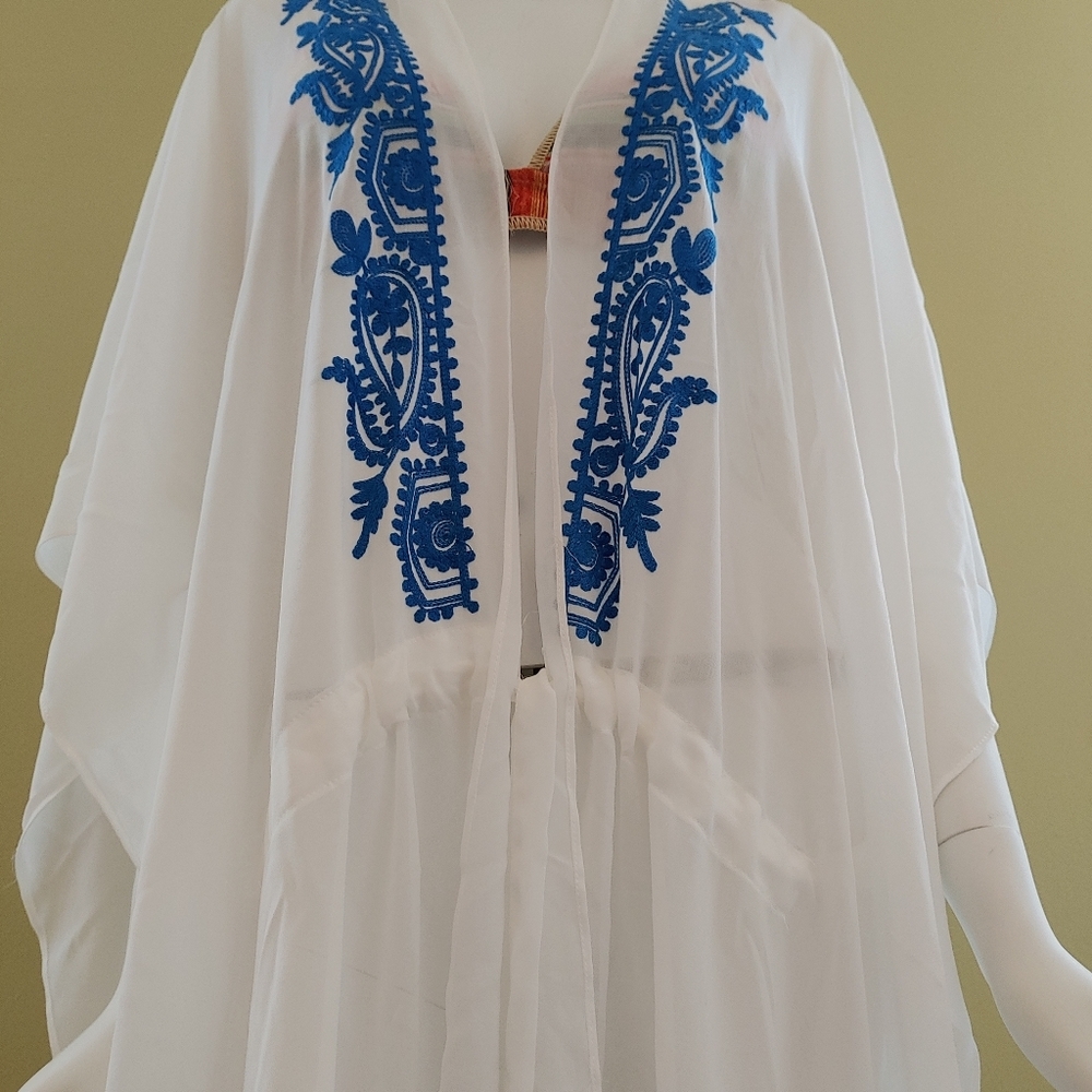 New Laundry by Shelli Segal LA swim cover up - Picture 3 of 4